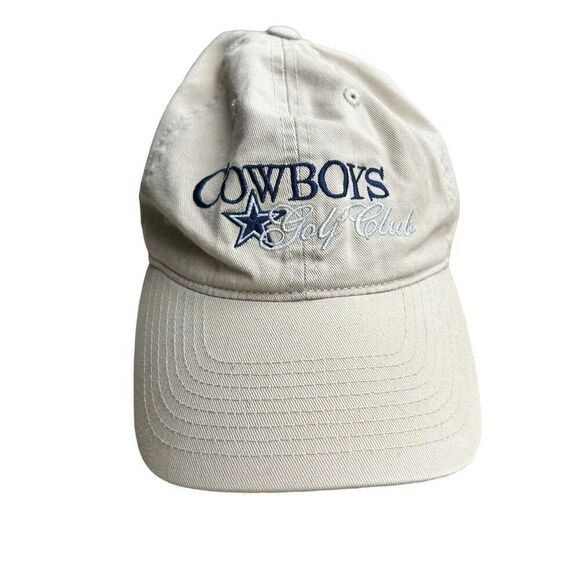 Dallas Cowboys Golf Club Hat Beige Unisex Adult NFL Officially Licensed - Picture 1 of 6